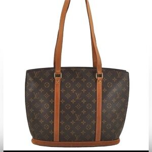 LOUIS VUITTON Monogram Babylone Shoulder Tote Bag M51102 LV 4364I